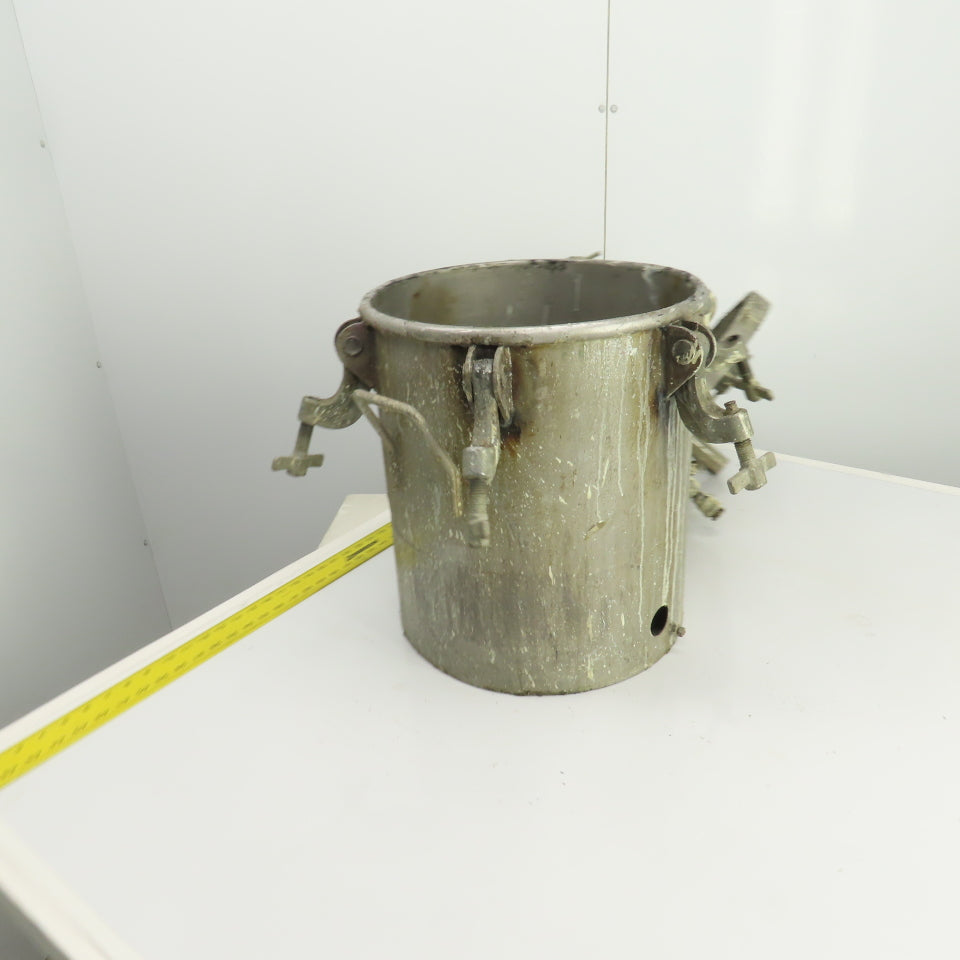 8.5 Gallon Galvanized Steel Paint Pressure Pot Canister Tank