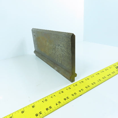13-1/2" Press Brake 90° Forming Angle Die Block 1/2" Tang 5-1/2" High 5/8" Thick