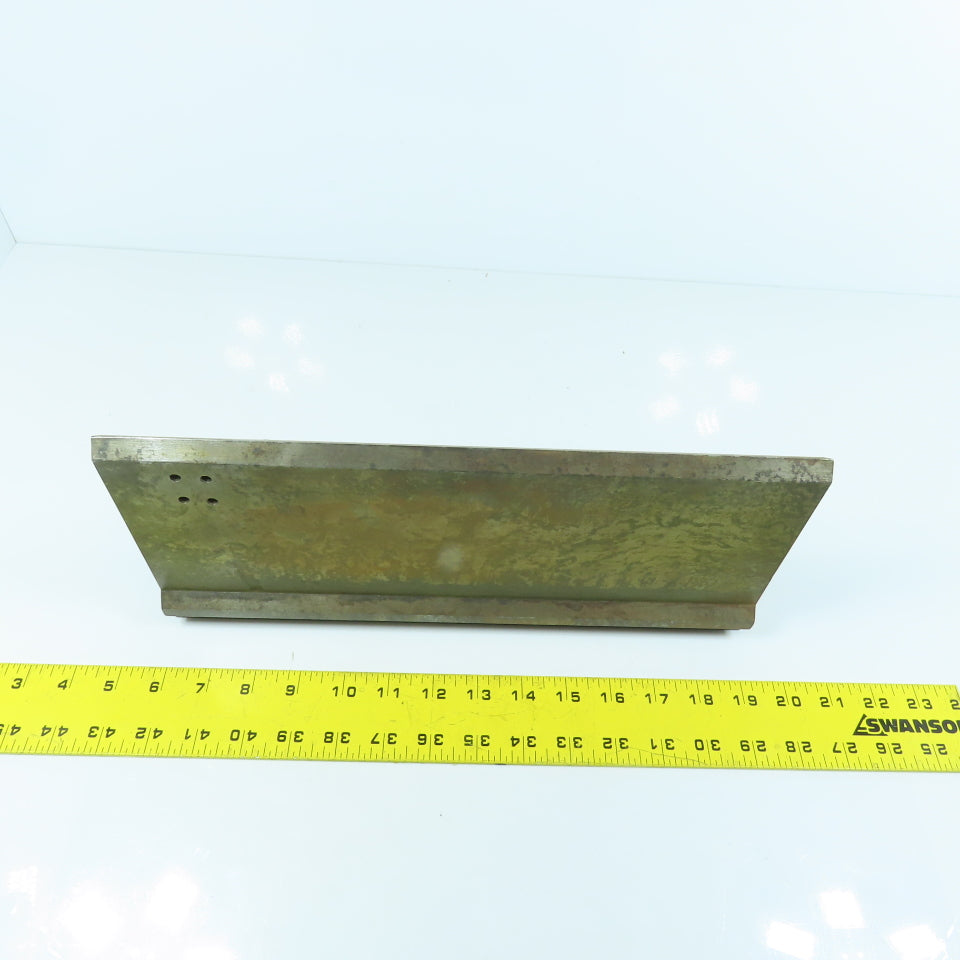 13-1/2" Press Brake 90° Forming Angle Die Block 1/2" Tang 5-1/2" High 5/8" Thick