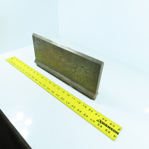 13-1/2" Press Brake 90° Forming Angle Die Block 1/2" Tang 5-1/2" High 5/8" Thick