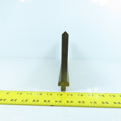13-1/2" Press Brake 90° Forming Angle Die Block 1/2" Tang 5-1/2" High 5/8" Thick