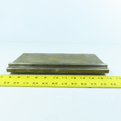 12" Press Brake 90° Forming Angle Die Block 1/2" Tang 5-1/2" High 5/8" Thick