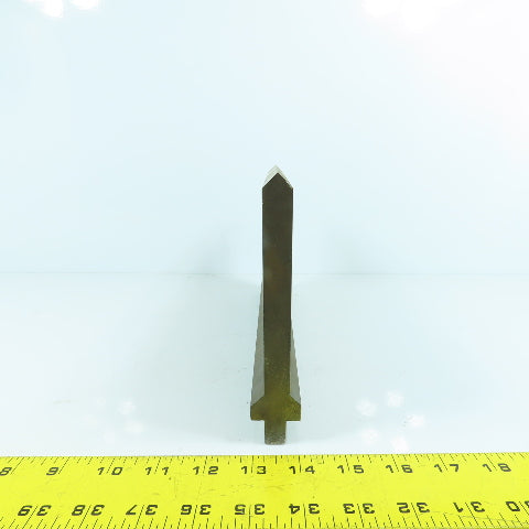 12" Press Brake 90° Forming Angle Die Block 1/2" Tang 5-1/2" High 5/8" Thick