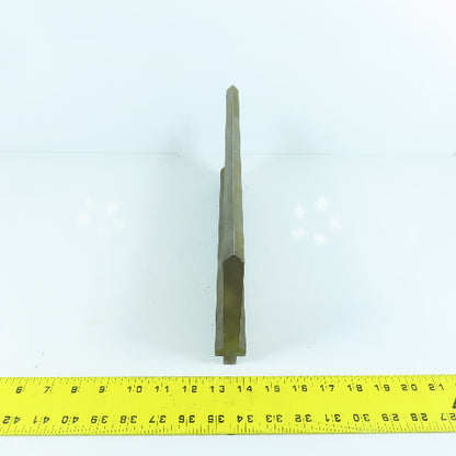 12" Press Brake 90° Forming Angle Die Block 1/2" Tang 5-1/2" High 5/8" Thick