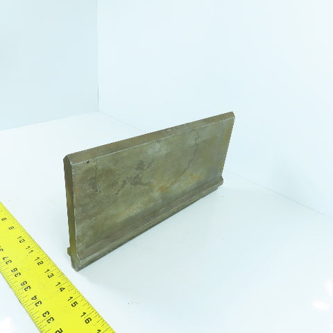 12" Press Brake 90° Forming Angle Die Block 1/2" Tang 5-1/2" High 5/8" Thick