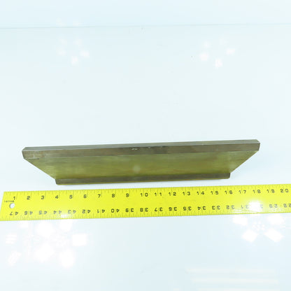 12" Press Brake 90° Forming Angle Die Block 1/2" Tang 5-1/2" High 5/8" Thick
