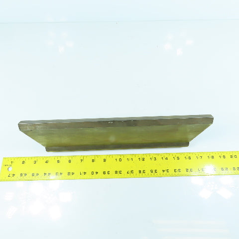 12" Press Brake 90° Forming Angle Die Block 1/2" Tang 5-1/2" High 5/8" Thick