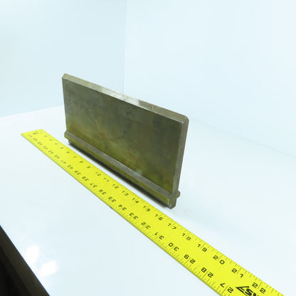 12" Press Brake 90° Forming Angle Die Block 1/2" Tang 5-1/2" High 5/8" Thick