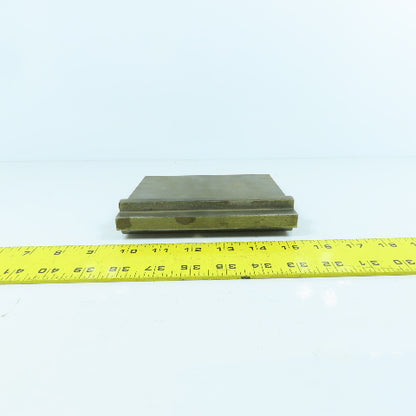 6" Press Brake 90° Forming Angle Die Block 1/2" Tang 5-1/2" High 5/8" Thick