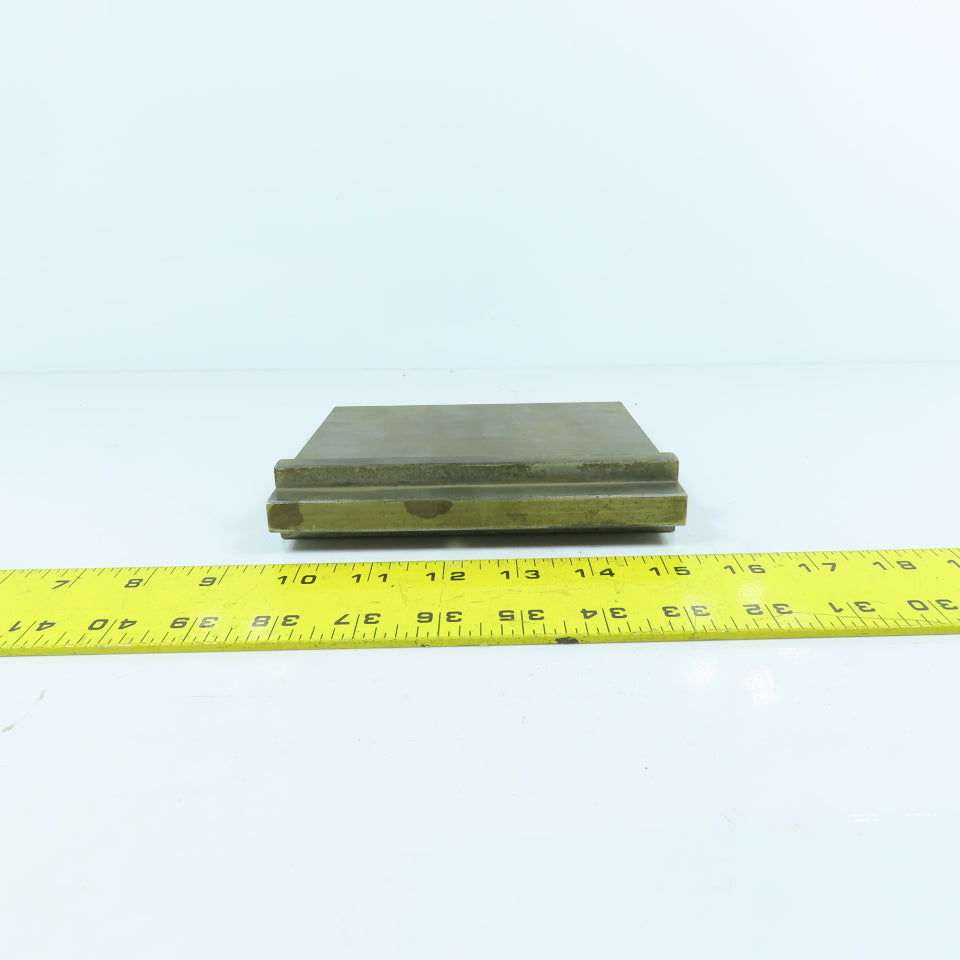 6" Press Brake 90° Forming Angle Die Block 1/2" Tang 5-1/2" High 5/8" Thick