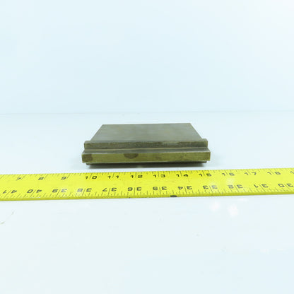 6" Press Brake 90° Forming Angle Die Block 1/2" Tang 5-1/2" High 5/8" Thick