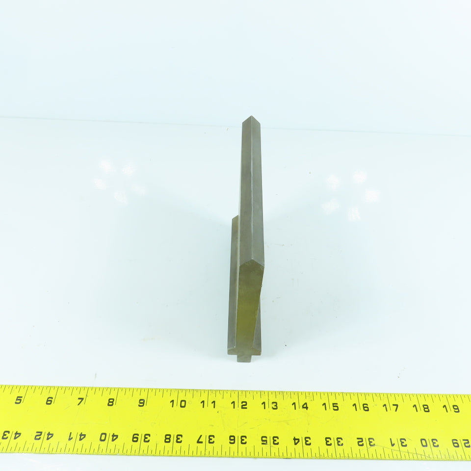 6" Press Brake 90° Forming Angle Die Block 1/2" Tang 5-1/2" High 5/8" Thick