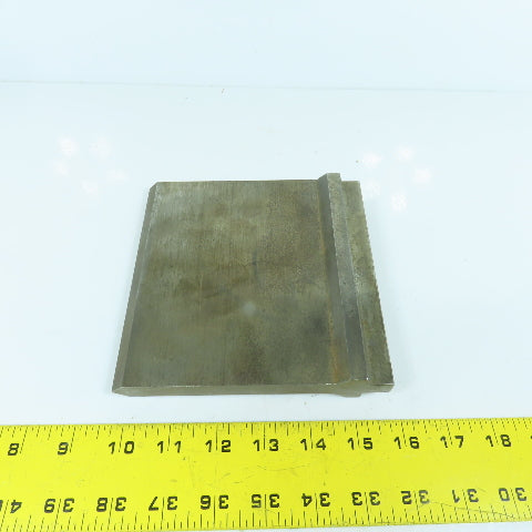 6" Press Brake 90° Forming Angle Die Block 1/2" Tang 5-1/2" High 5/8" Thick