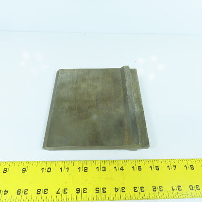 6" Press Brake 90° Forming Angle Die Block 1/2" Tang 5-1/2" High 5/8" Thick