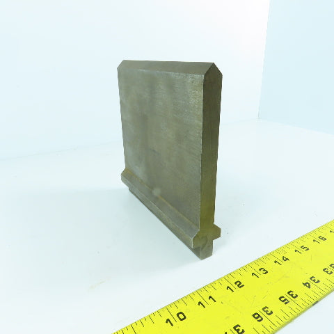 6" Press Brake 90° Forming Angle Die Block 1/2" Tang 5-1/2" High 5/8" Thick