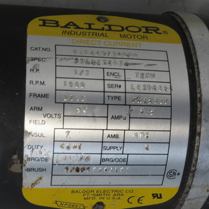 Camco 60:1RDM6H20-270 Rotary Indexer Drive Turn Table 90VDC 1Hp 60:1