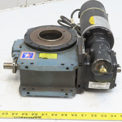 Camco 60:1RDM6H20-270 Rotary Indexer Drive Turn Table 90VDC 1Hp 60:1