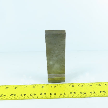 2" Press Brake 90° Forming Angle Die Block 1/2" Tang 5-1/2" High 5/8" Thick