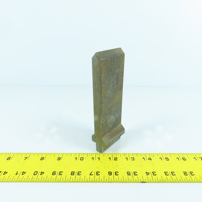 2" Press Brake 90° Forming Angle Die Block 1/2" Tang 5-1/2" High 5/8" Thick