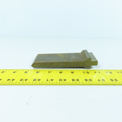 2" Press Brake 90° Forming Angle Die Block 1/2" Tang 5-1/2" High 5/8" Thick