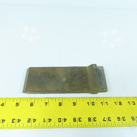 2" Press Brake 90° Forming Angle Die Block 1/2" Tang 5-1/2" High 5/8" Thick