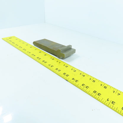 2" Press Brake 90° Forming Angle Die Block 1/2" Tang 5-1/2" High 5/8" Thick