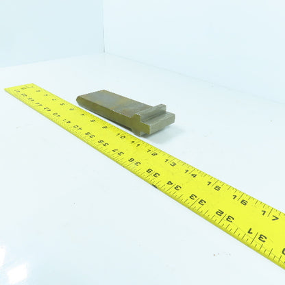 2" Press Brake 90° Forming Angle Die Block 1/2" Tang 5-1/2" High 5/8" Thick