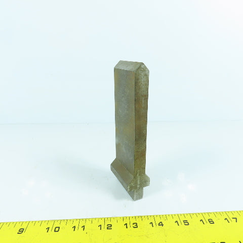 2" Press Brake 90° Forming Angle Die Block 1/2" Tang 5-1/2" High 5/8" Thick