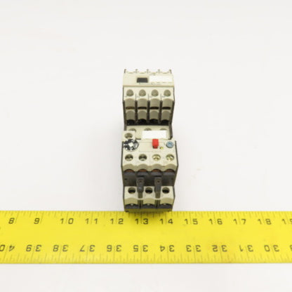 Klockner Moeller DIL0M 600V Contactor 22DILM Aux. Z00-2.4 Overload 1.6-2.6A Trip