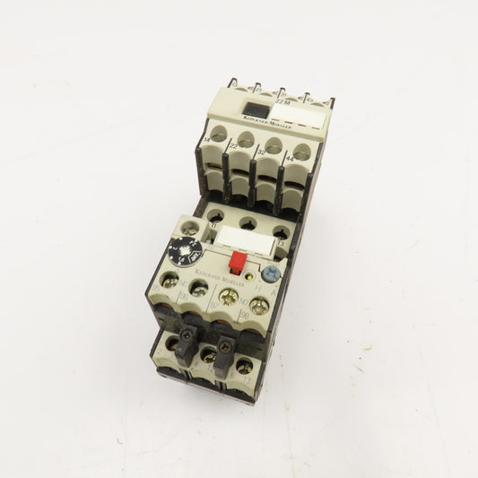 Klockner Moeller DIL0M 600V Contactor 22DILM Aux. Z00-2.4 Overload 1.6-2.6A Trip