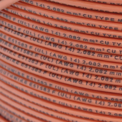 South Wire Orange 14AGW 600V Stranded Wire 600' Spool MTW or THWN or THHN