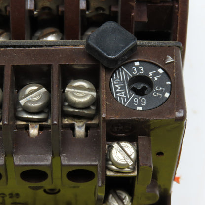 Klockner Moeller DIL0-41-NA 600V Contactor 110V Coil Z0-6.6-CNA 3.3-6.6A Trip