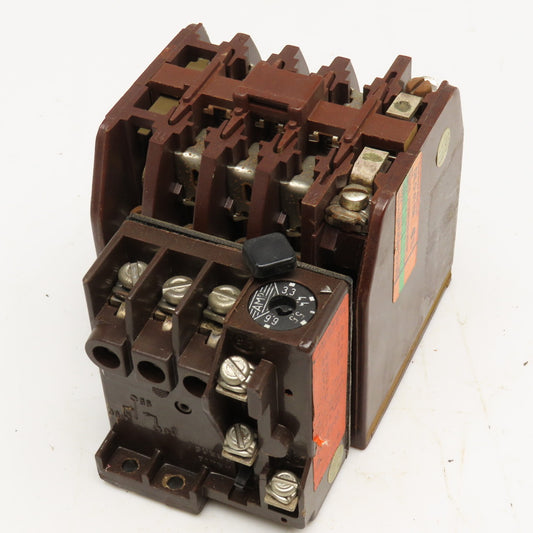 Klockner Moeller DIL0-41-NA 600V Contactor 110V Coil Z0-6.6-CNA 3.3-6.6A Trip