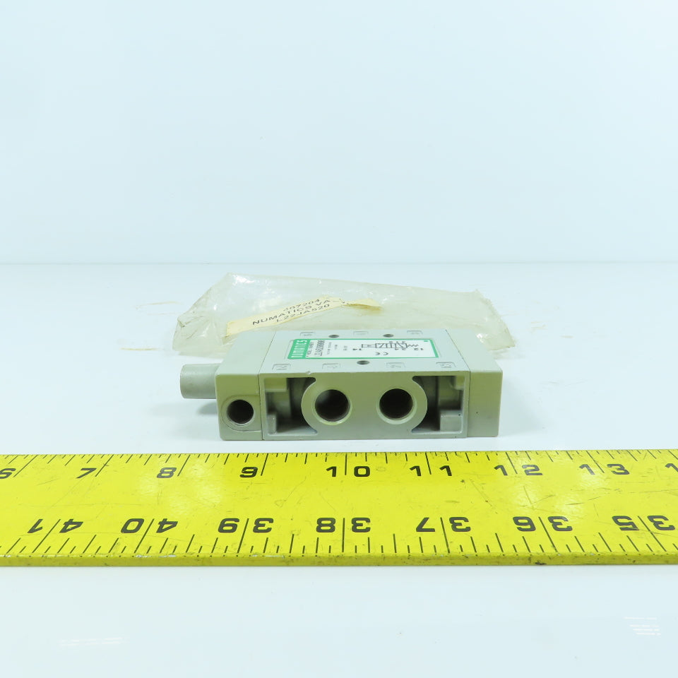 Numatics L22JA4520 2 Position Single Air Pilot Directional Valve 1/4" NPT 145PSI