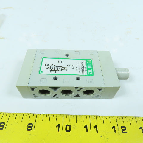 Numatics L22JA4520 2 Position Single Air Pilot Directional Valve 1/4" NPT 145PSI