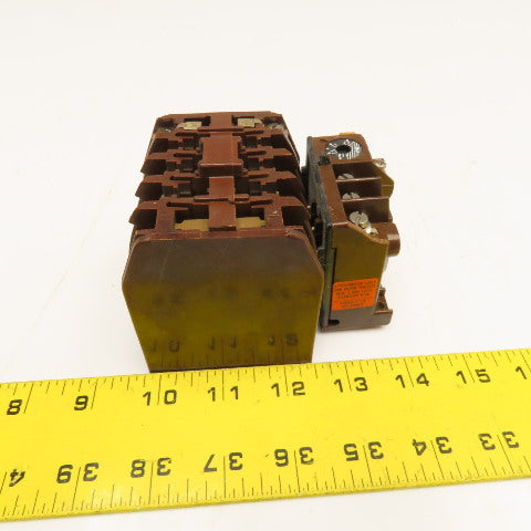 Klockner Moeller DIL0-41 600V 10Hp Contactor 110V Coil Z0-3.7-CNA 1.9-3.7A Trip
