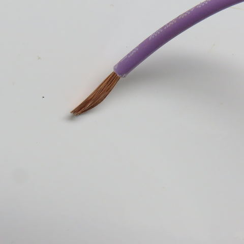 Omni Cable Purple 14AGW 600V Stranded Wire THWN / THHN 200' Spool