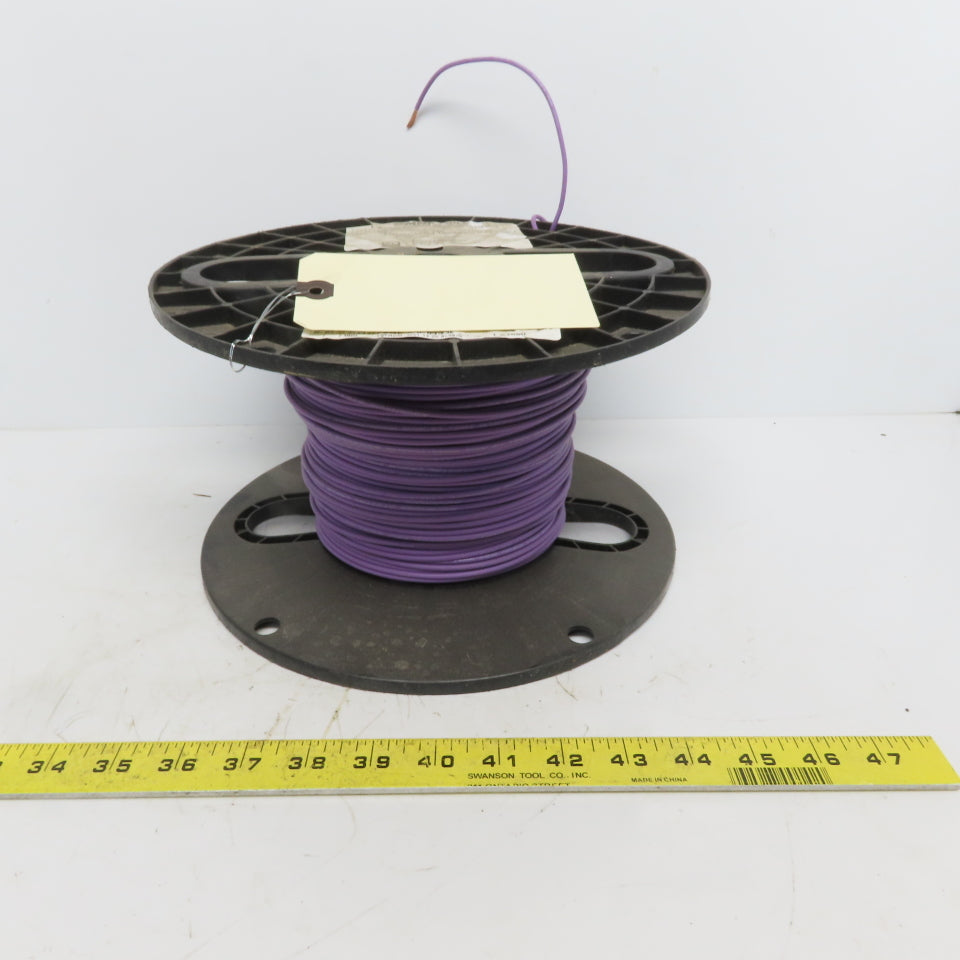 Omni Cable Purple 14AGW 600V Stranded Wire THWN / THHN 200' Spool ...