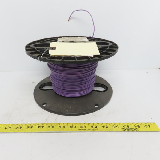 Omni Cable Purple 14AGW 600V Stranded Wire THWN / THHN 200' Spool