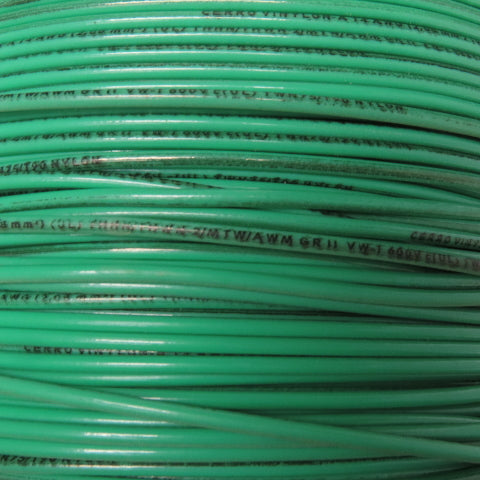 Omni Cable Green 14AGW 600V Stranded Wire THWN / THHN 200' Spool