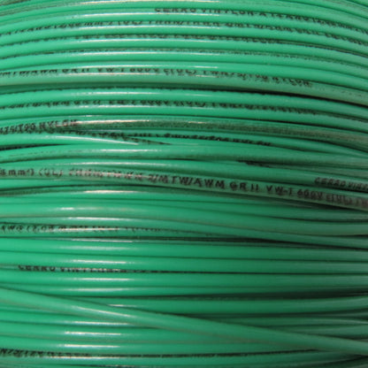 Omni Cable Green 14AGW 600V Stranded Wire THWN / THHN 200' Spool