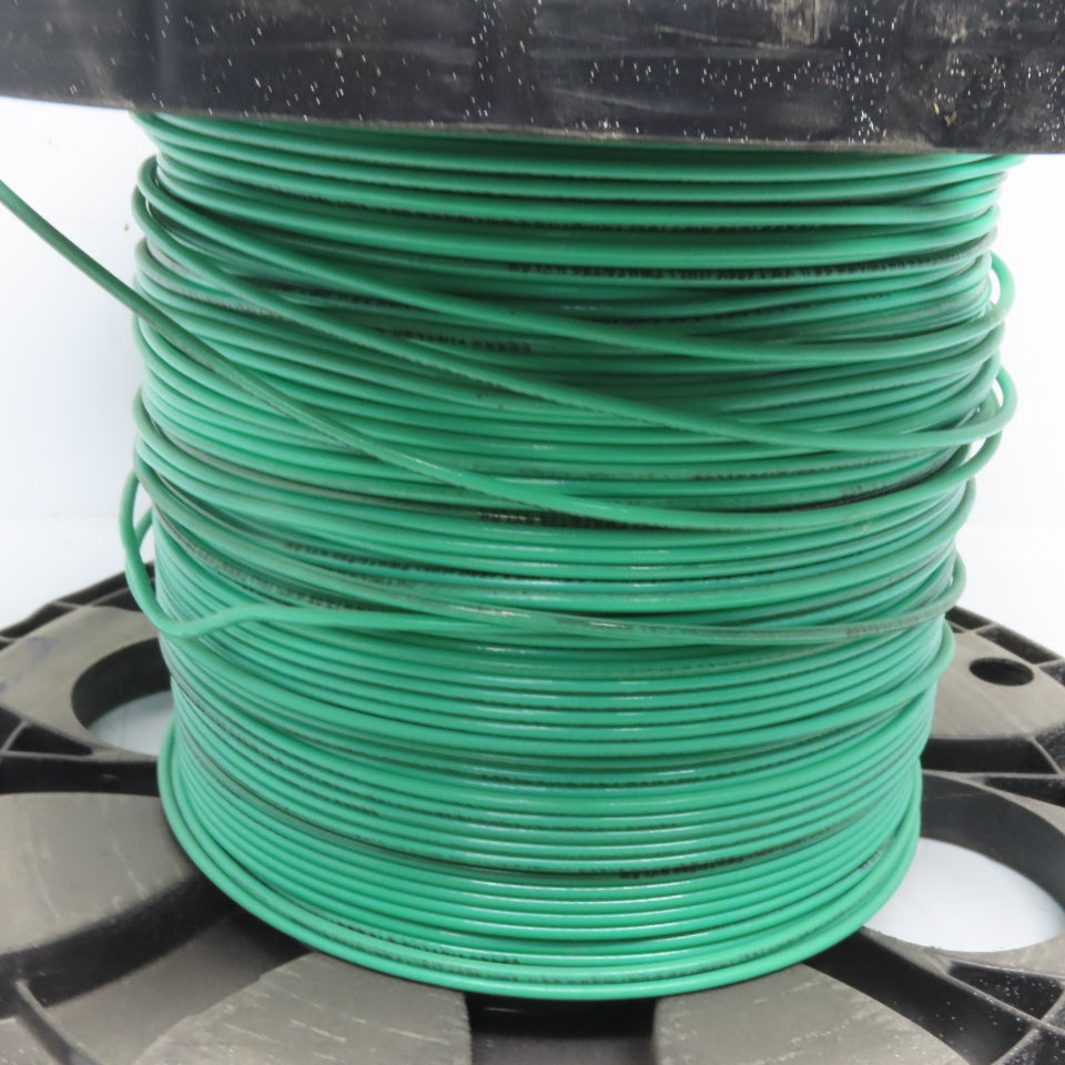 Omni Cable Green 14AGW 600V Stranded Wire THWN / THHN 200' Spool