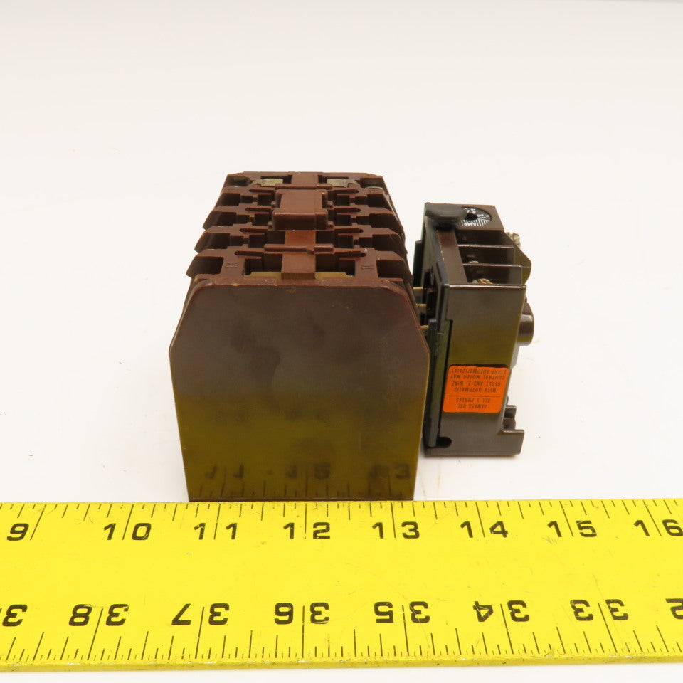 Klockner Moeller DIL0-41 600V Contactor 110V Coil Z0-2.1-CNA Overload 1.2-2.1A