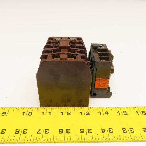 Klockner Moeller DIL0-41 600V Contactor 110V Coil Z0-2.1-CNA Overload 1.2-2.1A