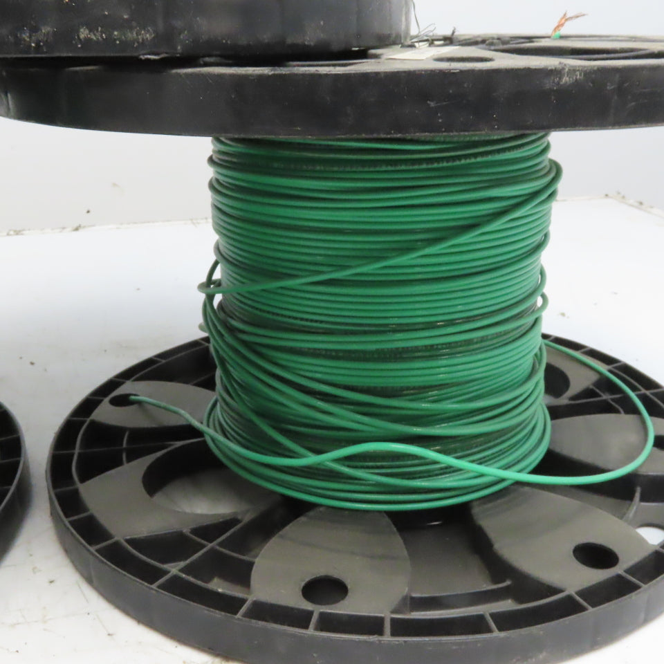 Cerro Vinylon Green 14AGW 600V Stranded Wire THWN / THHN (3) Spools 210' Total