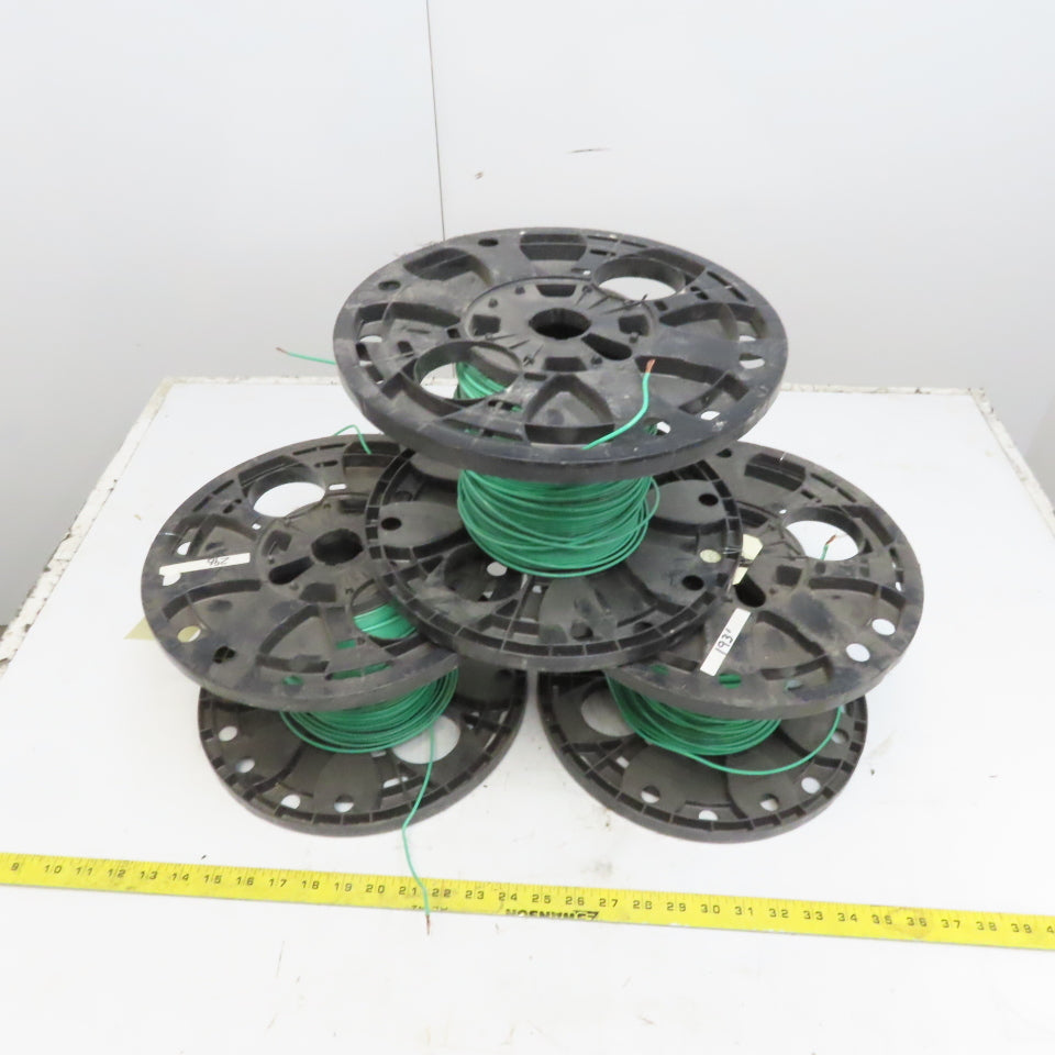 Cerro Vinylon Green 14AGW 600V Stranded Wire THWN / THHN (3) Spools 210' Total