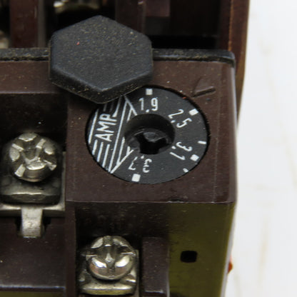 Klockner Moeller DIL0-41-NA 600V Contactor 110V Coil Z0-3.7 Overload 1.9-3.7A