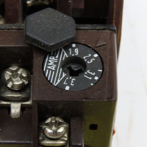 Klockner Moeller DIL0-41-NA 600V Contactor 110V Coil Z0-3.7 Overload 1.9-3.7A
