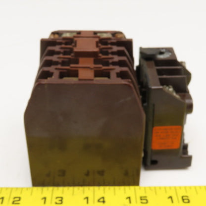 Klockner Moeller DIL0-41-NA 600V Contactor 110V Coil Z0-3.7 Overload 1.9-3.7A