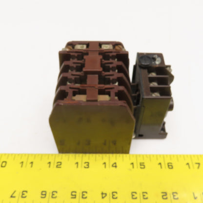Klockner Moeller DIL0-41-NA 600V Contactor 110V Coil Z0-1.2 Overload 0.68-1.2A